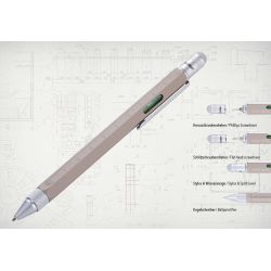 Stylo bille personnalisable multifonctions Construction