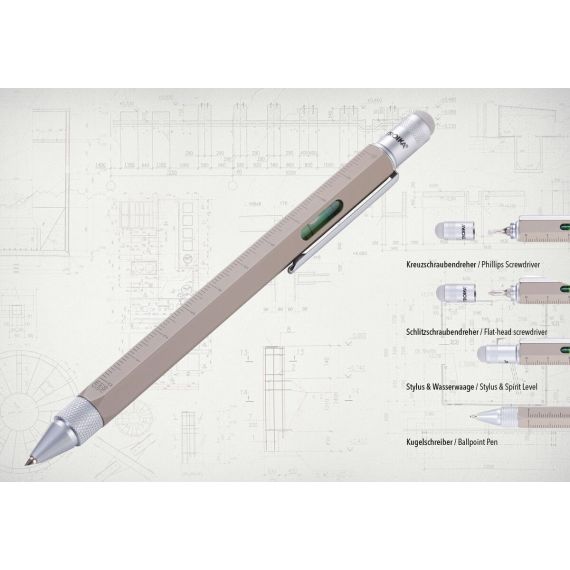 Stylo bille personnalisable multifonctions Construction