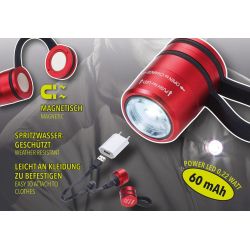 Eco Run Lampe de sport aimantée rechargeable personnalisée lampe de sécurité