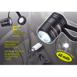 Eco Run Lampe de sport aimantée rechargeable personnalisée lampe de sécurité