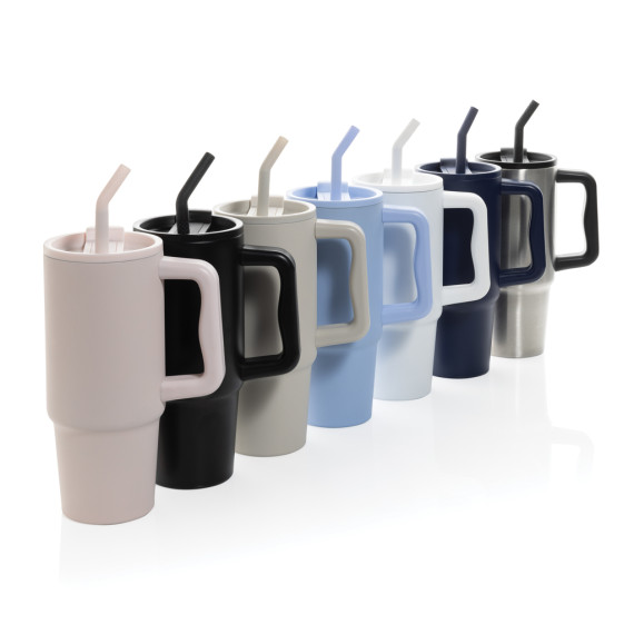 Mug publicitaire 900ml en acier inoxydable recyclé Embrace RCS