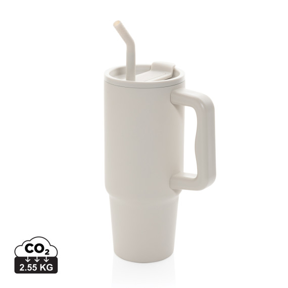 Mug publicitaire 900ml en acier inoxydable recyclé Embrace RCS