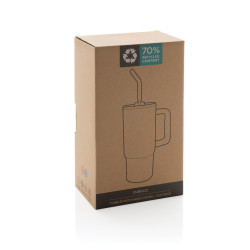 Mug publicitaire 900ml en acier inoxydable recyclé Embrace RCS