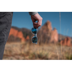 Lunettes publicitaires de soleil Gleam en PC recyclé RCS