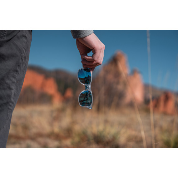 Lunettes publicitaires de soleil Gleam en PC recyclé RCS