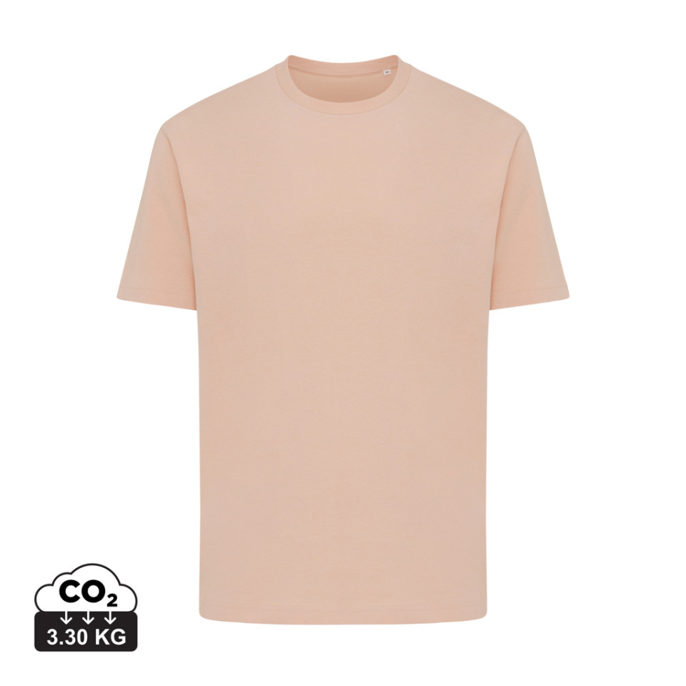 T-shirt publicitaire coupe boxy en coton recyclé Iqoniq Teide