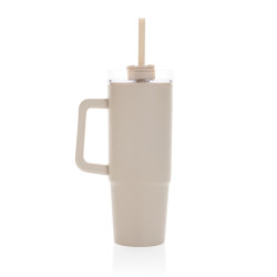 Mug publicitaire 900ml avec poignée en plastique recyclé RCS Tana