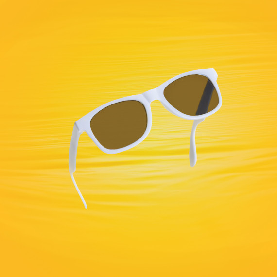 Lunettes publicitaires de soleil en plastique PP GRS recyclées