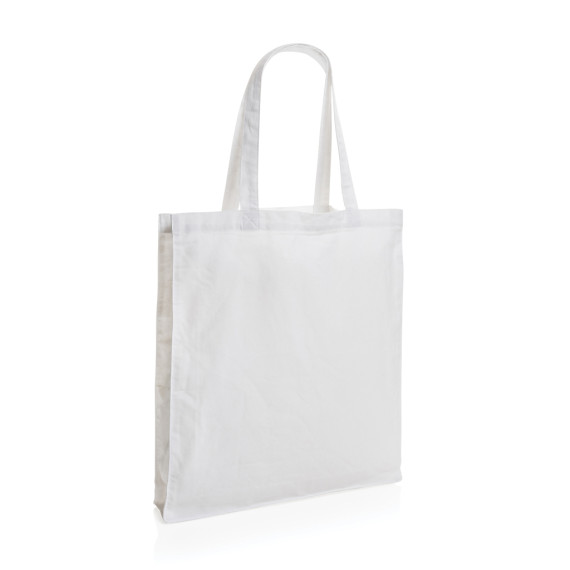 Sac publicitaire tote en coton recyclé avec fond amovible Impact AWARE™ écologique