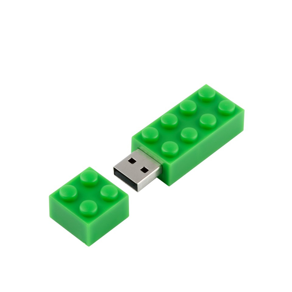 Clé USB brique publicitaire forme Lego