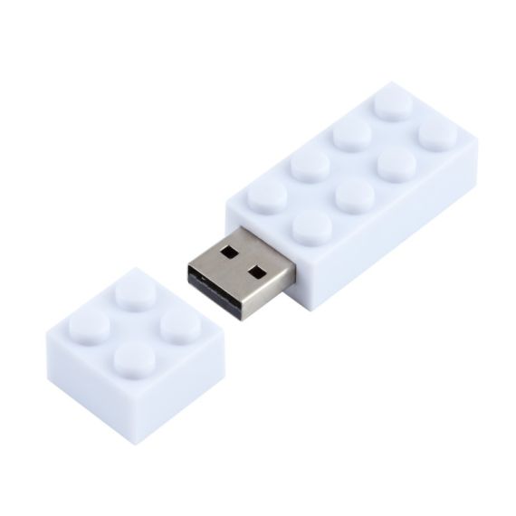 Clé USB brique publicitaire forme Lego