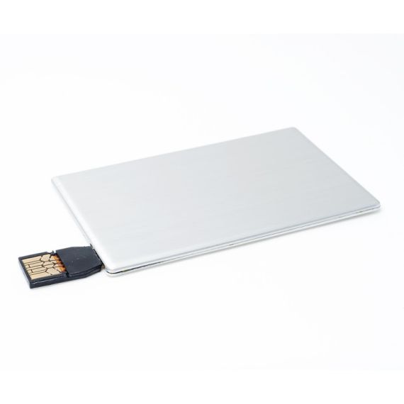 Clé USB carte publicitaire Card Métal 2 Flashdrive