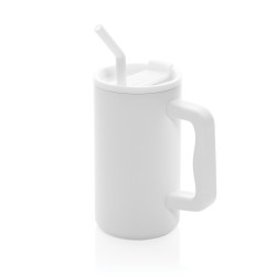 Mug publicitaire Cube 800ml en acier recyclé certifiée RCS