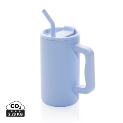 Mug publicitaire Cube 800ml en acier recyclé certifiée RCS