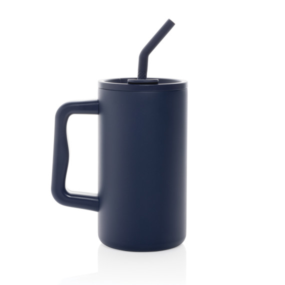 Mug publicitaire Cube 800ml en acier recyclé certifiée RCS