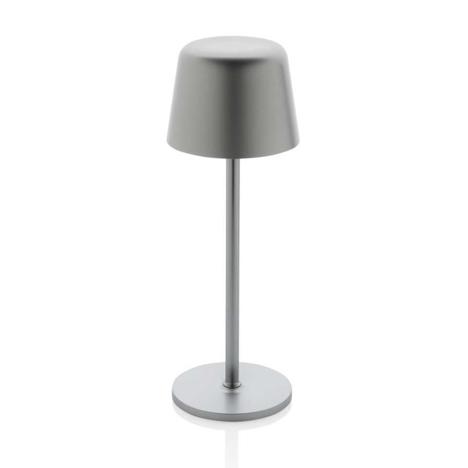 Lampe publicitaire de table rechargeable par USB en plastique RCS Zenic