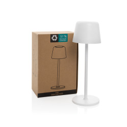 Lampe publicitaire de table rechargeable par USB en plastique RCS Zenic