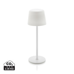 Lampe publicitaire de table rechargeable par USB en plastique RCS Zenic