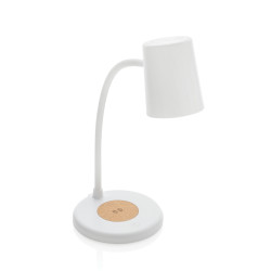 Lampe publicitaire de bureau 15W  en liège et plastique RCS Zenara