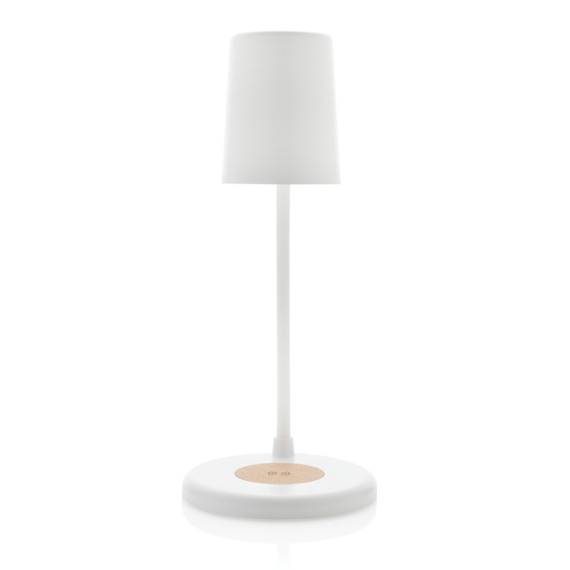 Lampe publicitaire de bureau 15W  en liège et plastique RCS Zenara