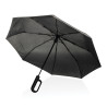 Parapluie publicitaire 21'' avec mousqueton en rPET AWARE™ Yara