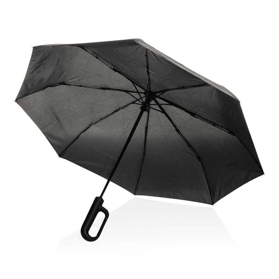 Parapluie publicitaire 21'' avec mousqueton en rPET AWARE™ Yara