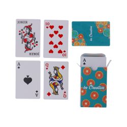 Jeu de 54 cartes personnalisé sur mesure Europe Express