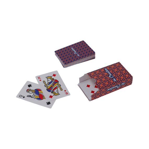 Jeu de 54 cartes personnalisé sur mesure Europe Express