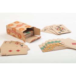 Jeu de 54 cartes personnalisé sur mesure Papier KAFT Europe Express