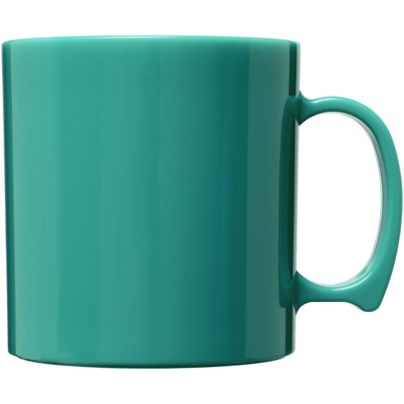 Mug publicitaire fabriqué en Europe en plastique Standard 300 ml