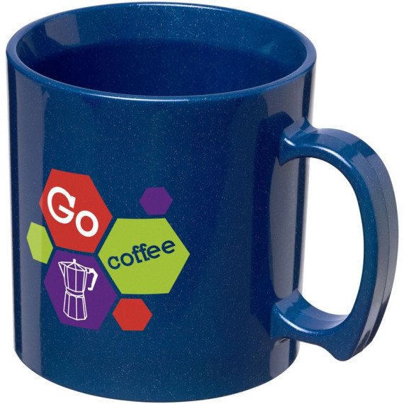 Mug publicitaire fabriqué en Europe en plastique Standard 300 ml