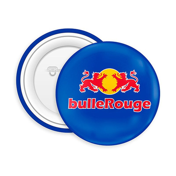 Badge publicitaire bouton