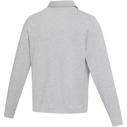 Sweatshirt publicitaire de rugbyen coton organique Clyde unisexe 280 g/m2