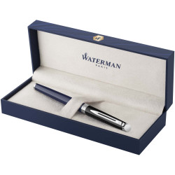 Stylo publicitaire plume Waterman Hemisphere avec habillage palladium