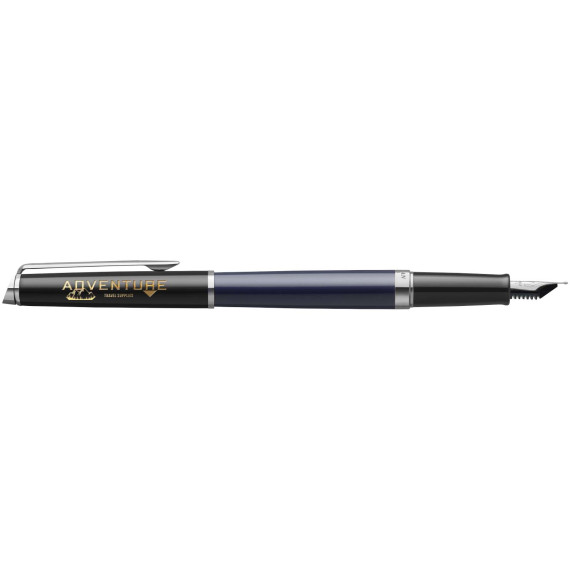 Stylo publicitaire plume Waterman Hemisphere avec habillage palladium