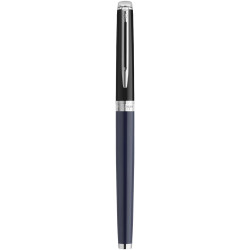 Stylo publicitaire roller Waterman Hemisphere avec habillage palladium