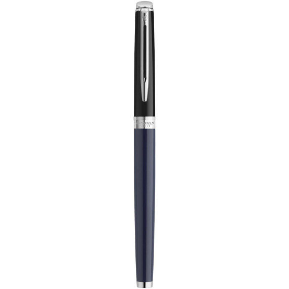 Stylo publicitaire roller Waterman Hemisphere avec habillage palladium