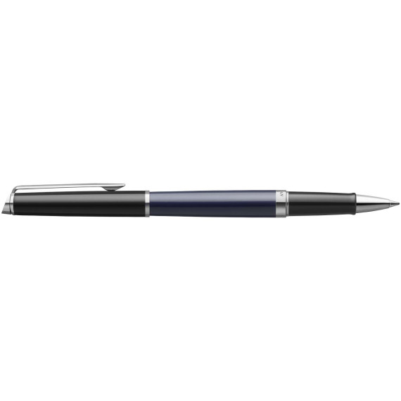 Stylo publicitaire roller Waterman Hemisphere avec habillage palladium