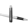 Stylo publicitaire roller Waterman Hemisphere avec habillage palladium