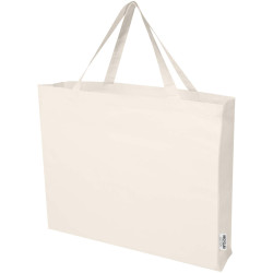 Grand sac shopping publicitaire Odessa en coton recyclé 220 g/m² certifié GRS