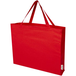 Grand sac shopping publicitaire Odessa en coton recyclé 220 g/m² certifié GRS