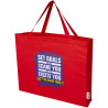 Grand sac shopping publicitaire Odessa en coton recyclé 220 g/m² certifié GRS