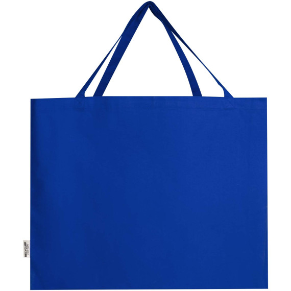 Grand sac shopping publicitaire Odessa en coton recyclé 220 g/m² certifié GRS