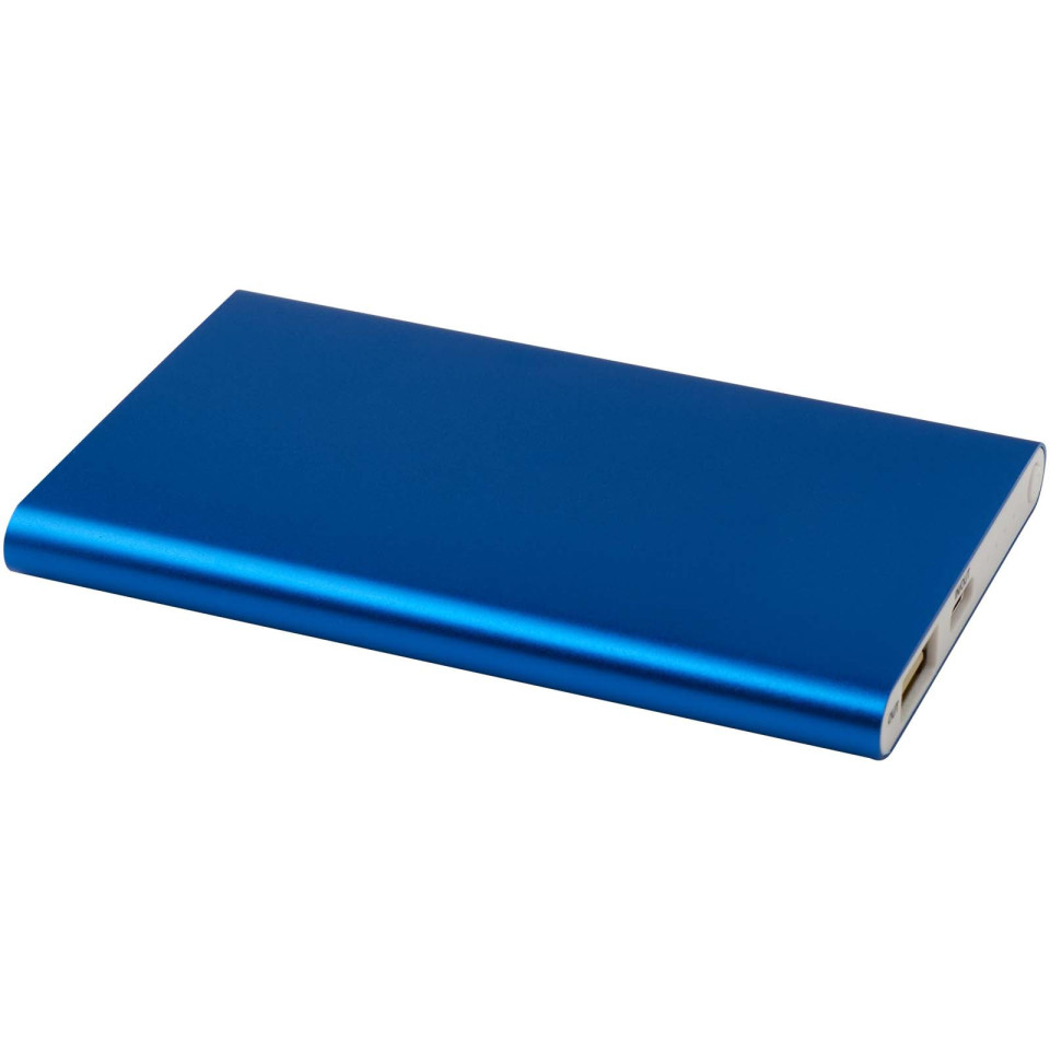 Batterie publicitaire de secours en aluminium Pep de type-C de 4 000 mAh