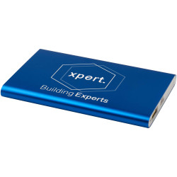 Batterie publicitaire de secours en aluminium Pep de type-C de 4 000 mAh