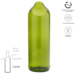 Carafe publicitaire à eau Originalhome 750 ml