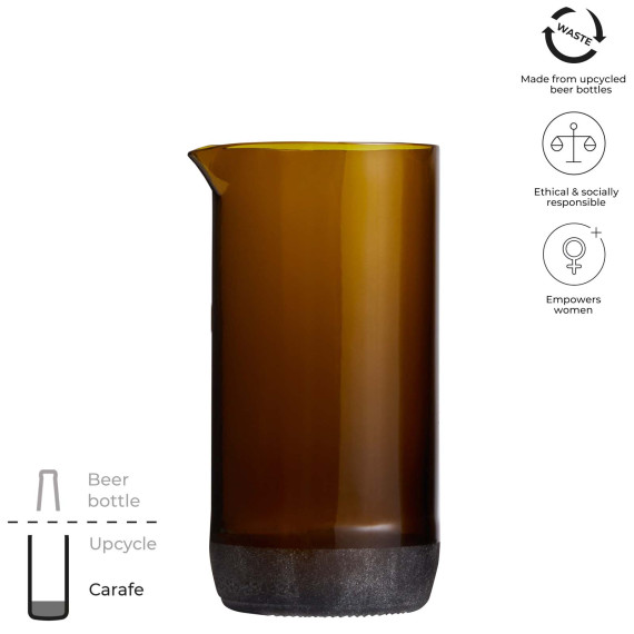 Carafe publicitaire à eau Originalhome 430 ml