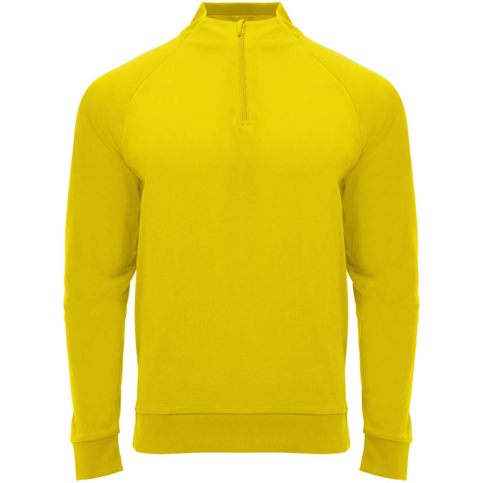 Sweatshirt publicitaire Epiro à manches longues unisexe avec fermeture demi-zip 200 g/m2