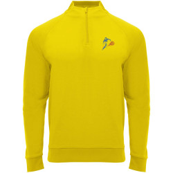 Sweatshirt publicitaire Epiro à manches longues unisexe avec fermeture demi-zip 200 g/m2