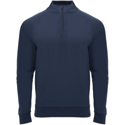 Sweatshirt publicitaire Epiro à manches longues unisexe avec fermeture demi-zip 200 g/m2